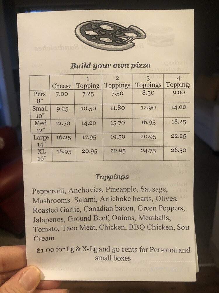 Good-To-Go Pizza Deli - Washoe Valley, NV menu_pic