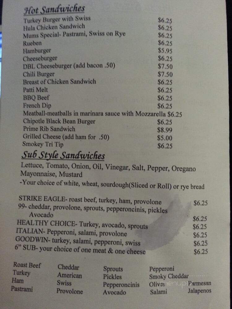 Good-To-Go Pizza Deli - Washoe Valley, NV menu_pic