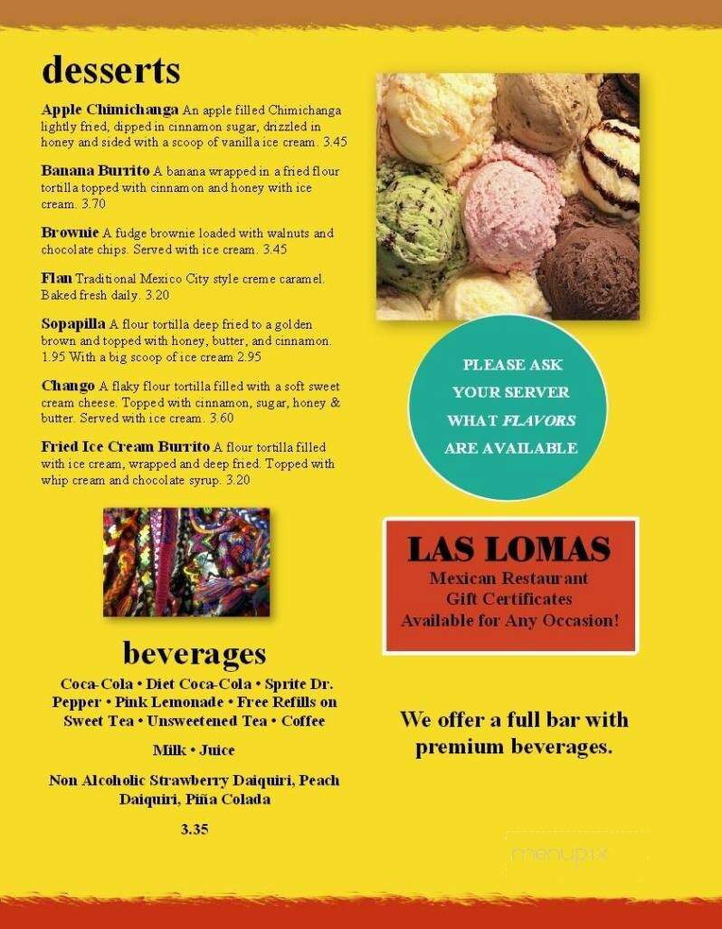 Las Lomas Mexican Restaurant - Dyersburg, TN
