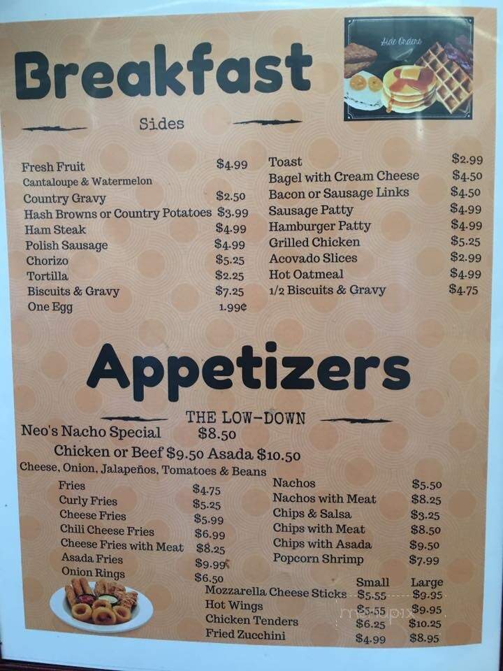 Deep Creek Drive-In - Arrowbear Lake, CA menu_pic