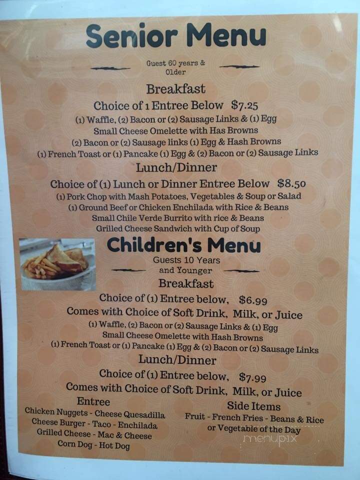Deep Creek Drive-In - Arrowbear Lake, CA menu_pic