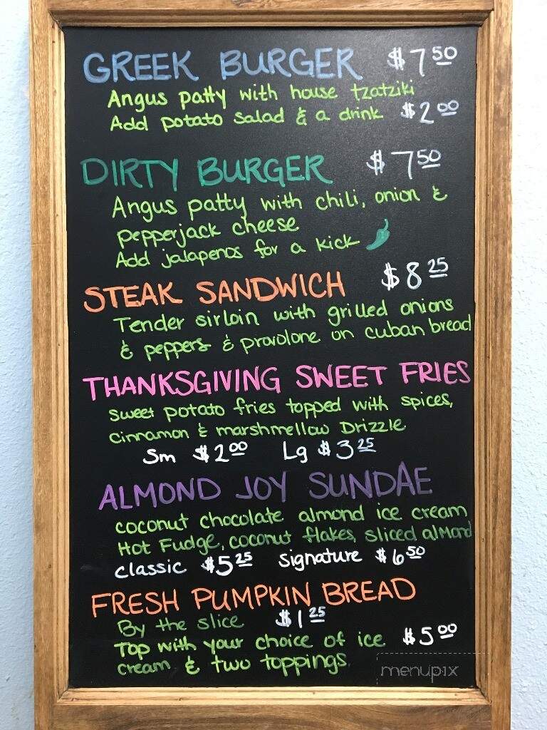 Dairy Rich - Palm Harbor, FL menu_pic