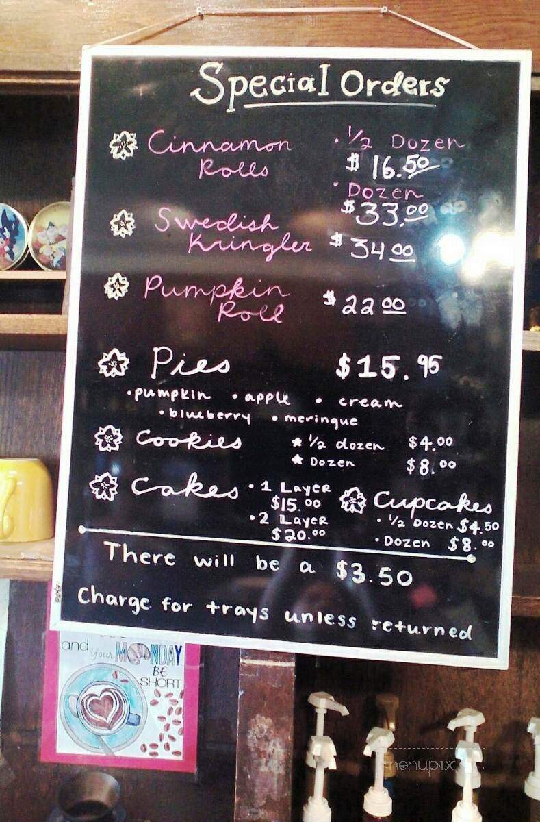 Kaffe Sol - Mount Jewett, PA menu_pic