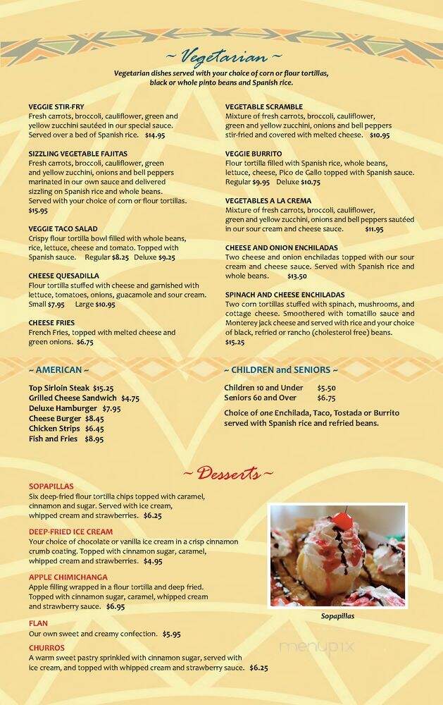 Ayutla Restaurant - Goldendale, WA menu_pic
