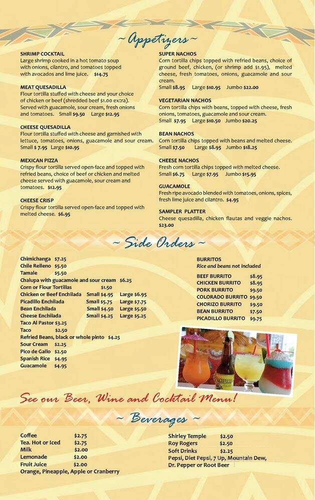 Ayutla Restaurant - Goldendale, WA menu_pic