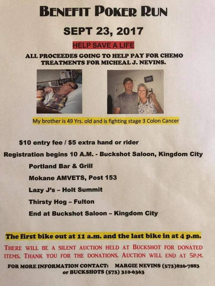Holzhauser's Bar & Grill - Portland, MO menu_pic