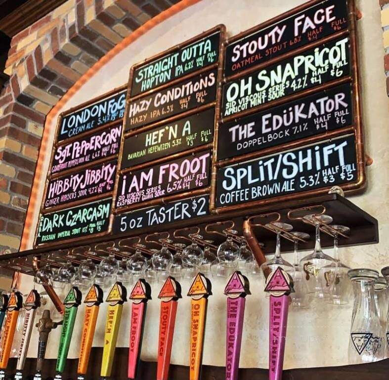 Atypical Brewery & Barrel Works - Minot, ND menu_pic