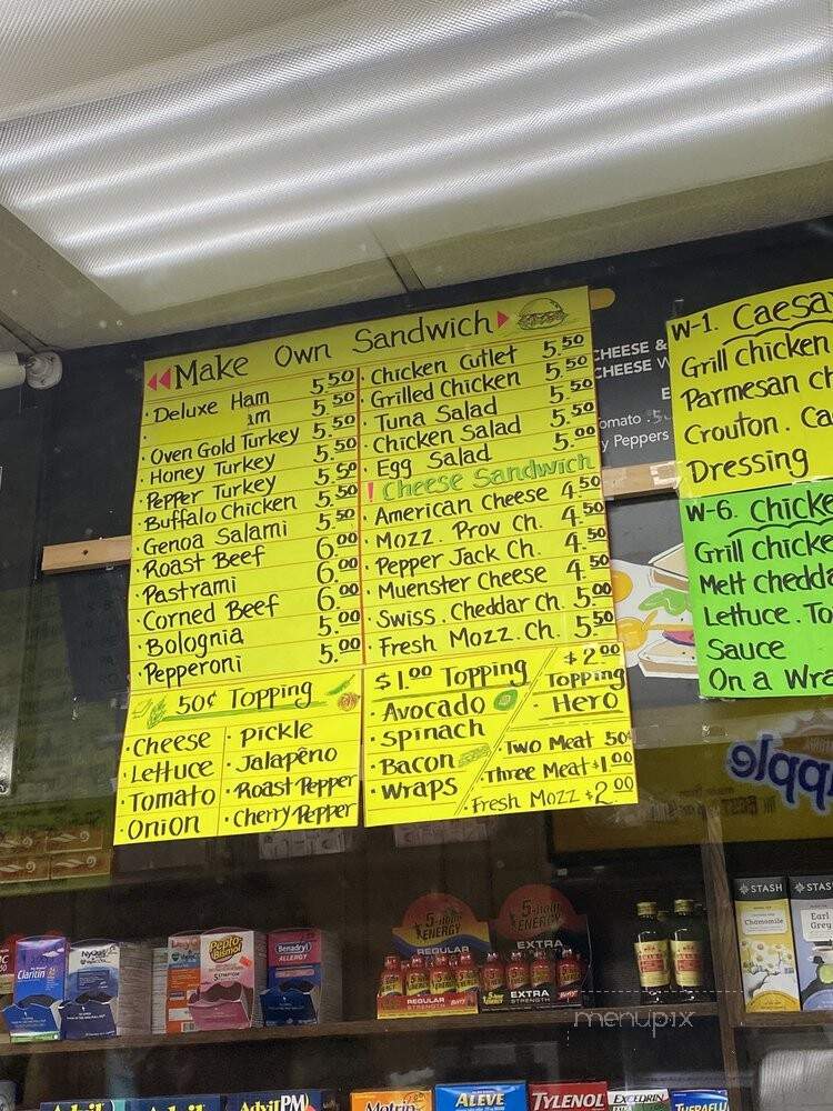 Joe's Deli - Westbury, NY menu_pic