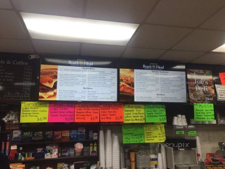 Joe's Deli - Westbury, NY menu_pic