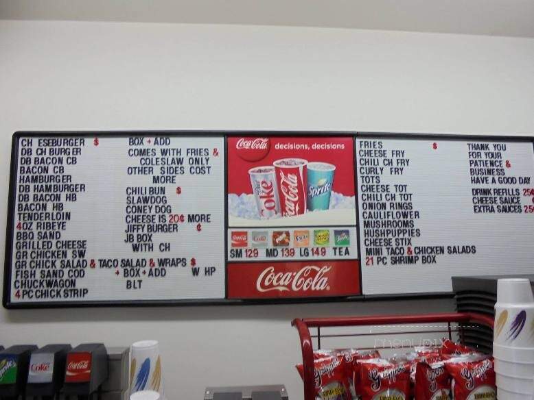 Fairgrounds Drive-In - Lawrenceburg, KY menu_pic