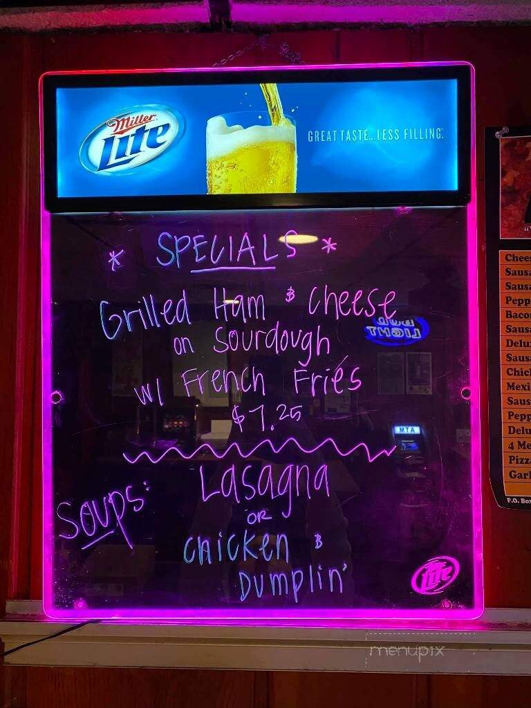 Kurt's Never Inn - Deerfield, WI menu_pic