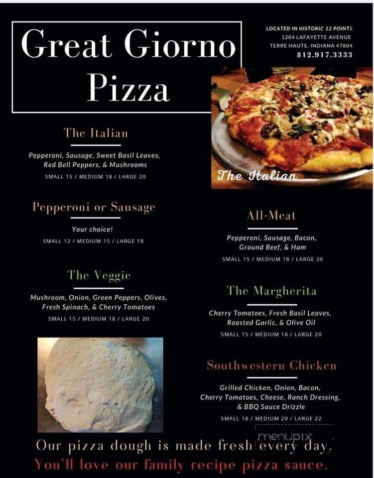 Great Giorno - Terre Haute, IN menu_pic