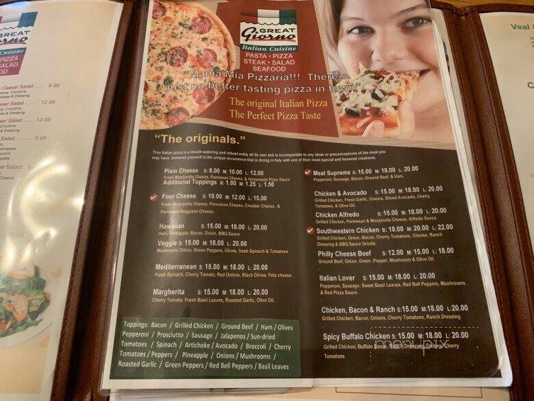Great Giorno - Terre Haute, IN menu_pic