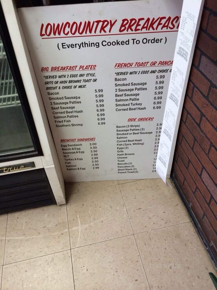 Chickin Lickin - Hardeeville, SC menu_pic