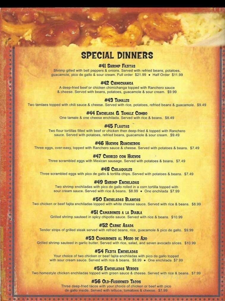 Pepino's - Okemah, OK menu_pic