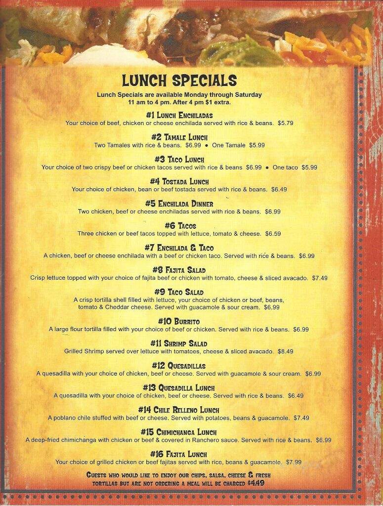 Pepino's - Okemah, OK menu_pic