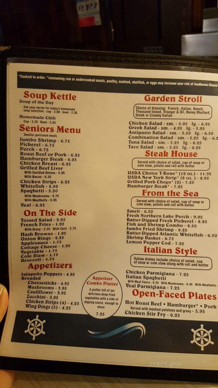 Kay Restaurant - Algonac, MI menu_pic
