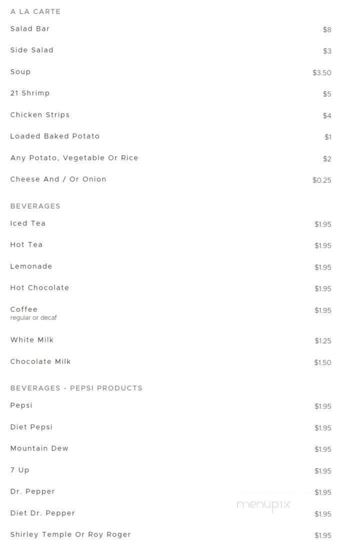 Genos Steakhouse - Wayne, NE menu_pic