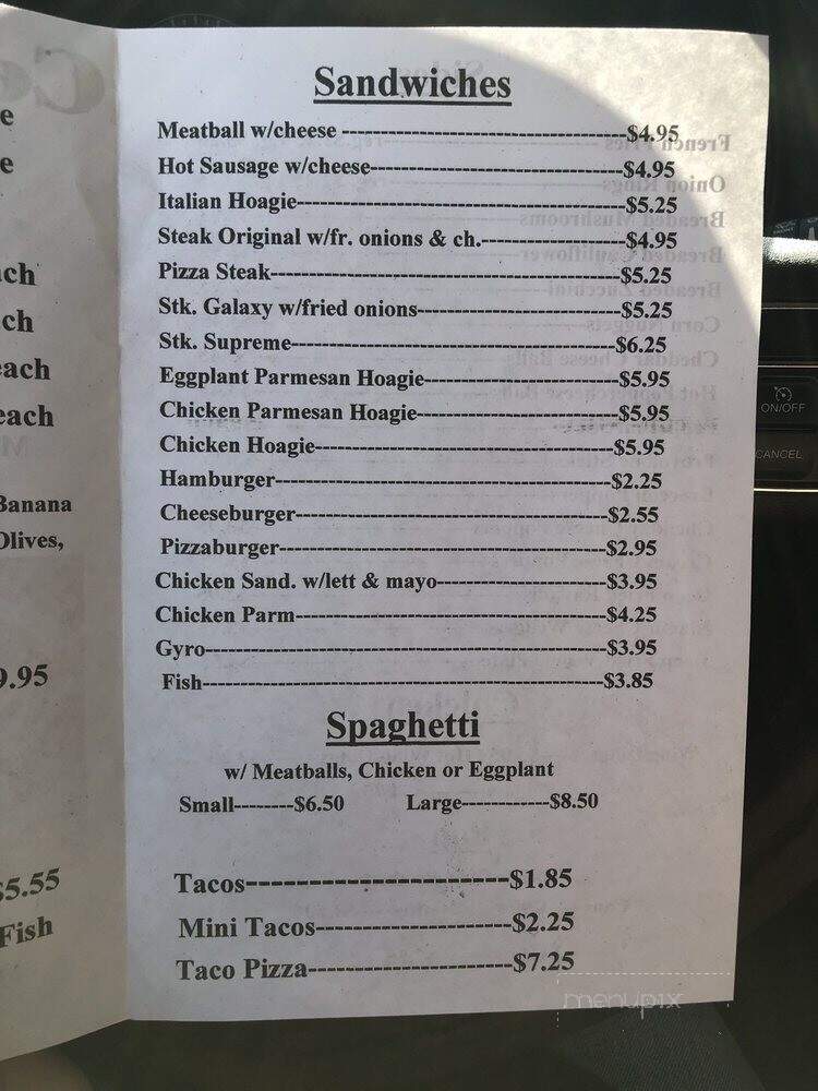 Center Pizza - Monaca, PA menu_pic