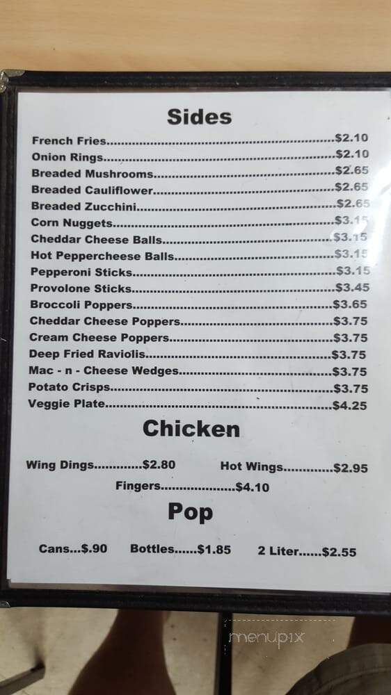 Center Pizza - Monaca, PA menu_pic