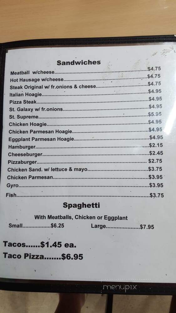 Center Pizza - Monaca, PA menu_pic