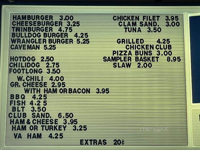 Mrs B's Pizza - Luray, VA menu_pic