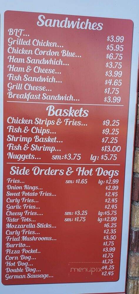 Dusty's In-N-Out - Ephrata, WA menu_pic