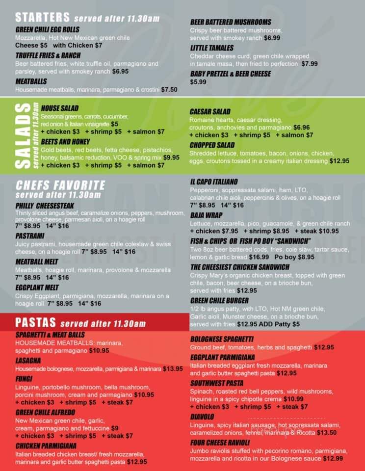 Barrio Fries - Espanola, NM menu_pic
