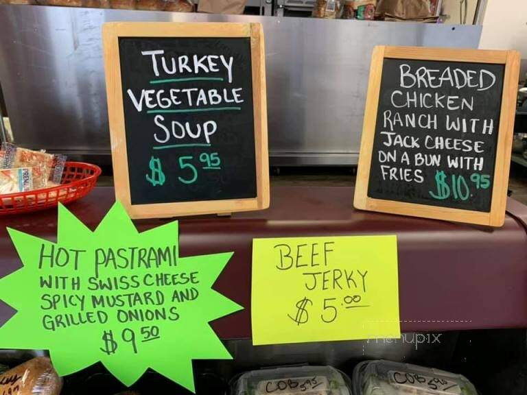South Street Deli & Grill - Orland, CA menu_pic