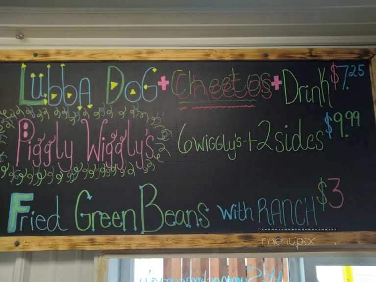 Bubba Lubba BBQ - Paris, IL menu_pic