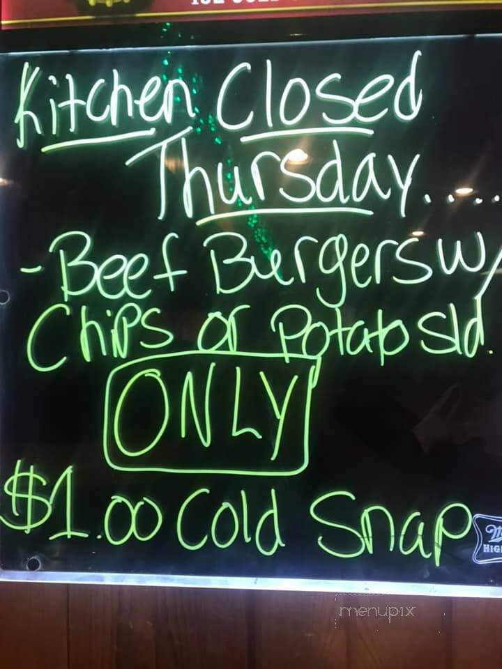 South Side Food & Spirits - Monroe, IA menu_pic