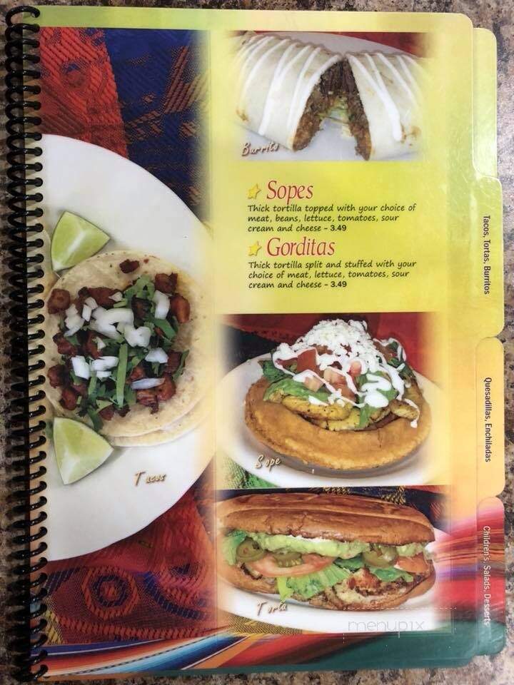 Taqueria Durango Mexican Restaurant - Overland, MO menu_pic