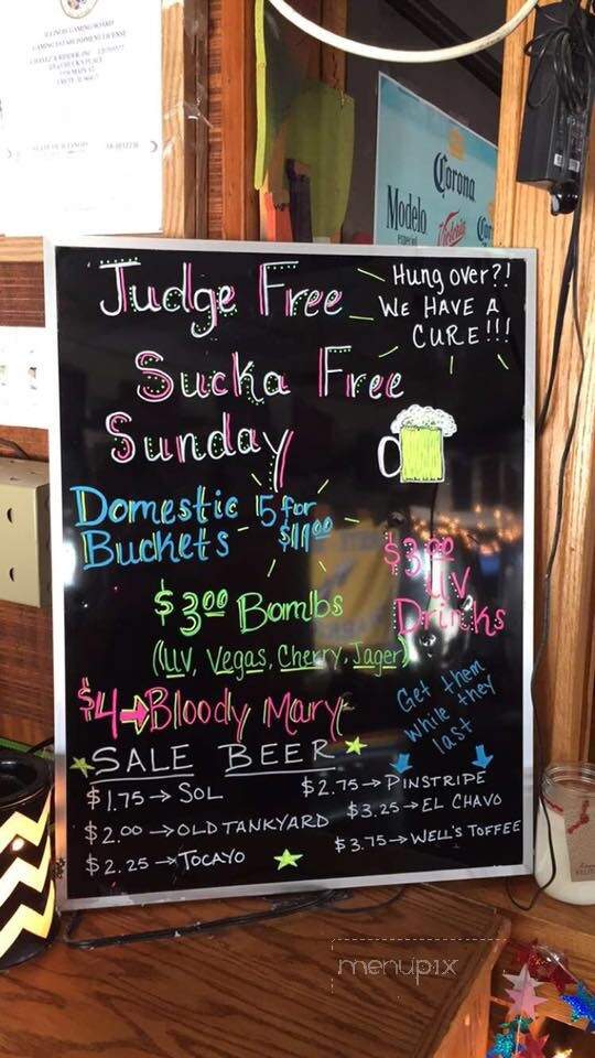 Chuck's Place - Crete, IL menu_pic