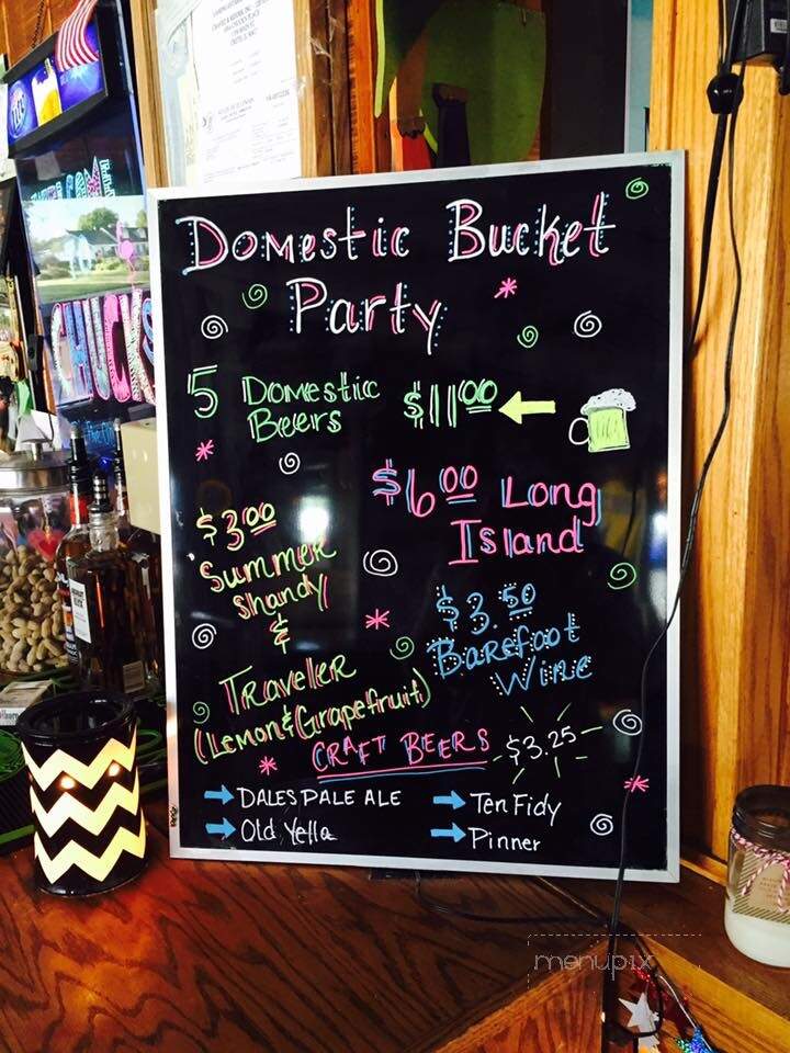 Chuck's Place - Crete, IL menu_pic