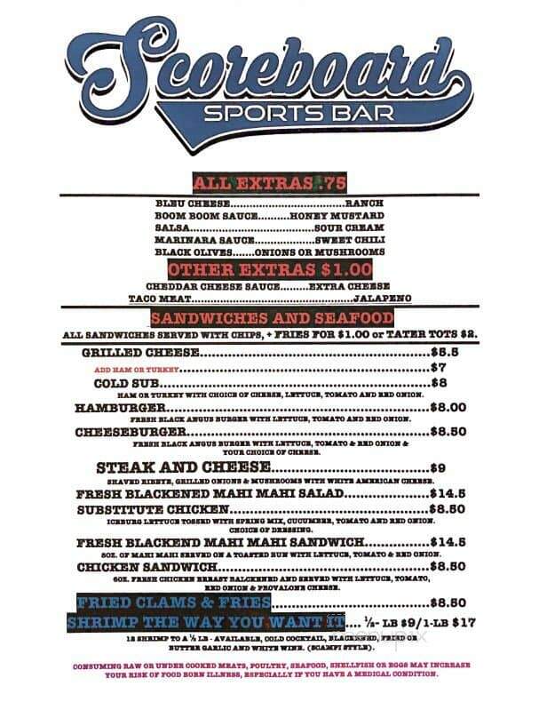 Scoreboard Sports Bar & Grill - New Port Richey, FL