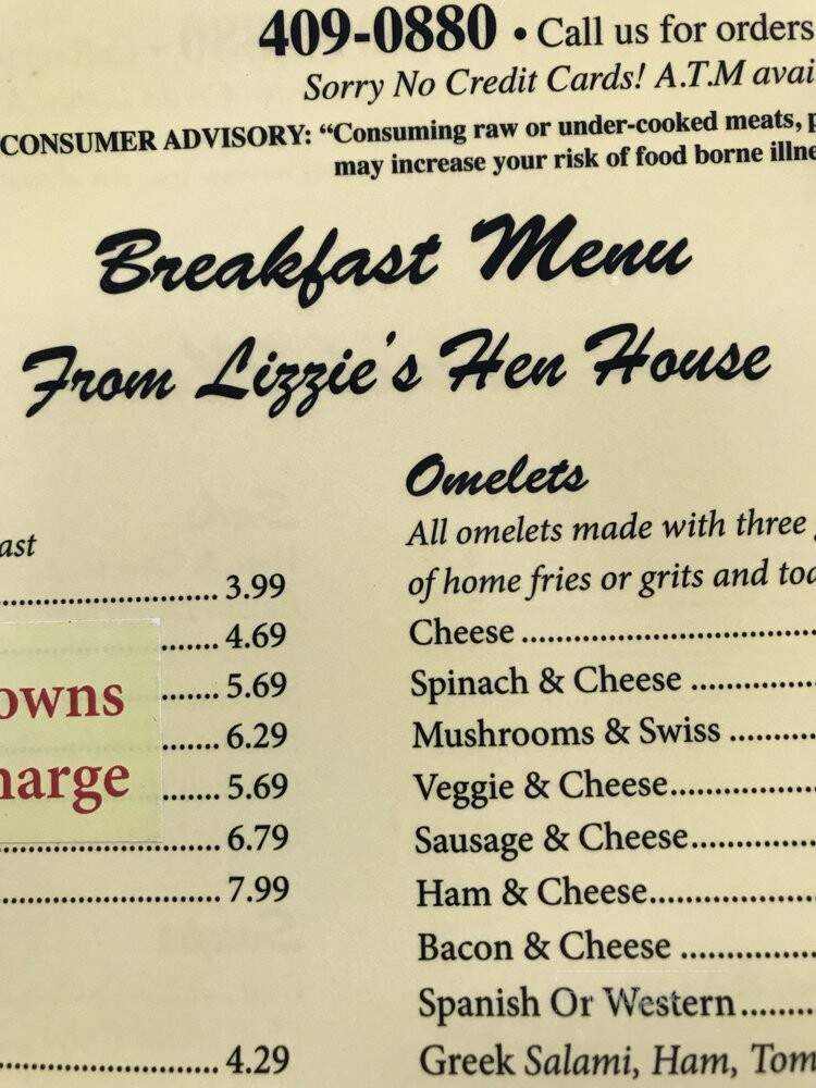 Golden Biscuit - New Smyrna Beach, FL menu_pic