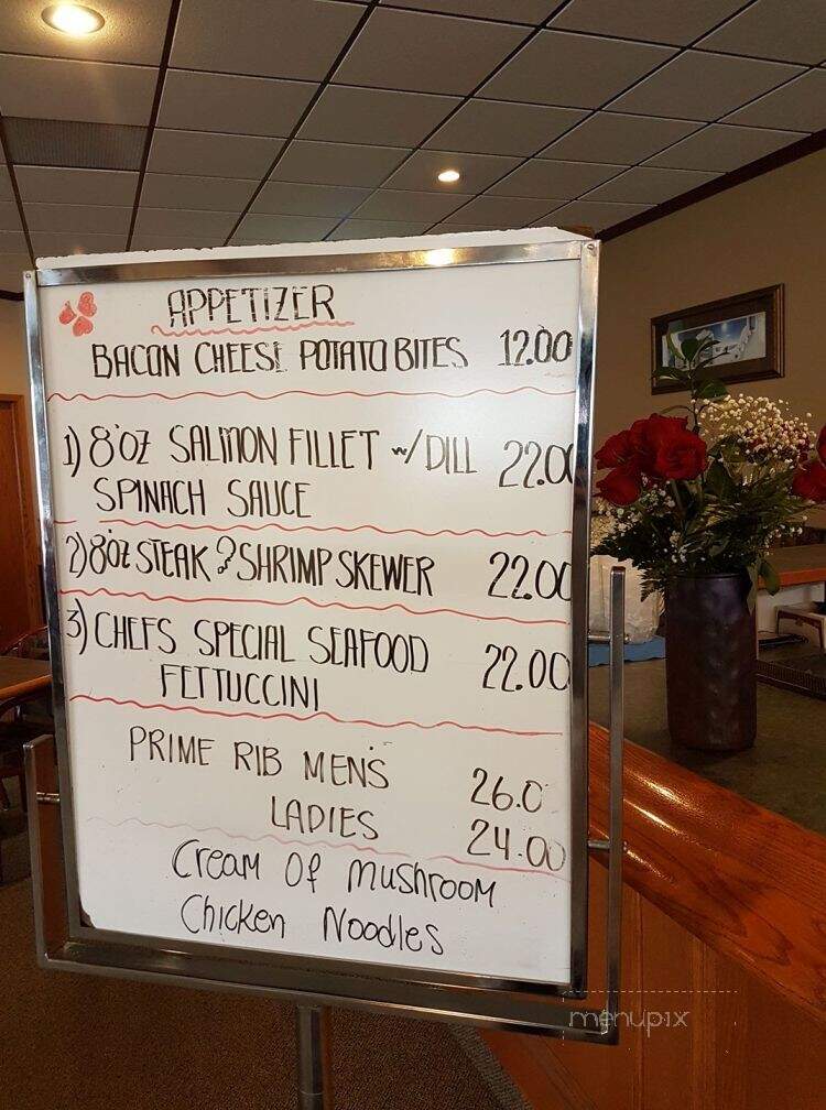 Piros Family Restaurant - Sundre, AB menu_pic