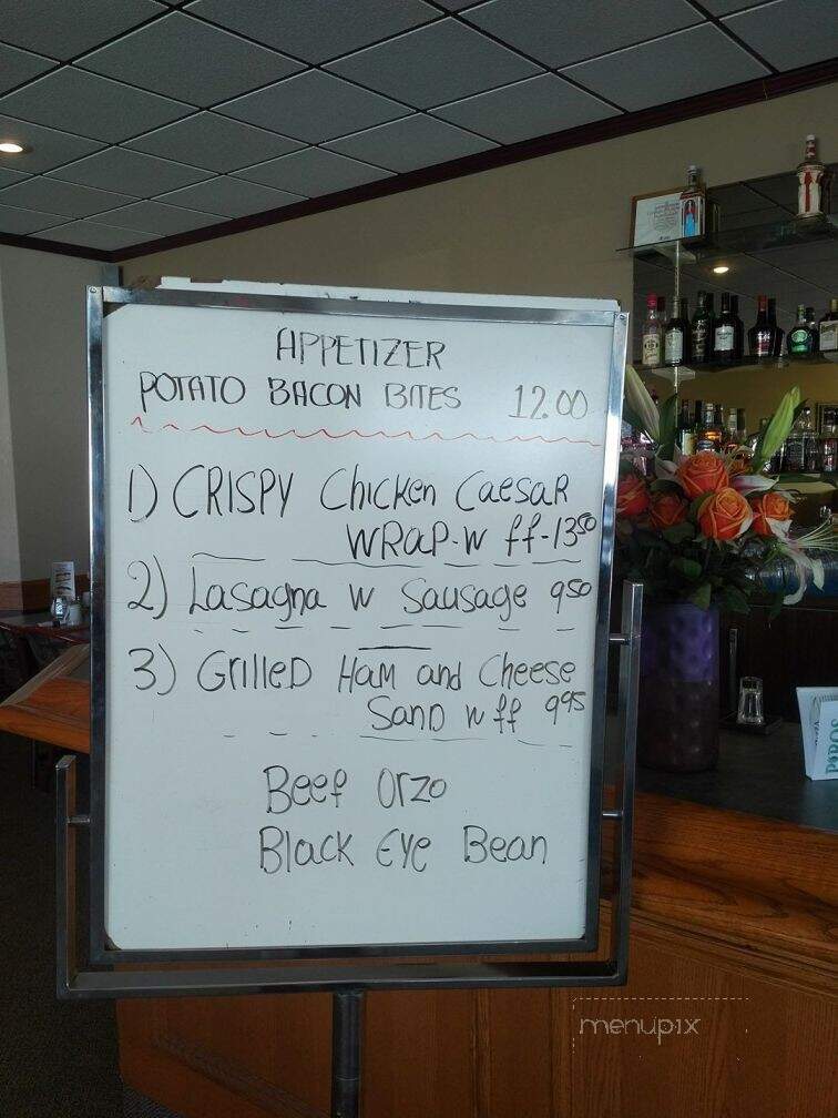 Piros Family Restaurant - Sundre, AB menu_pic