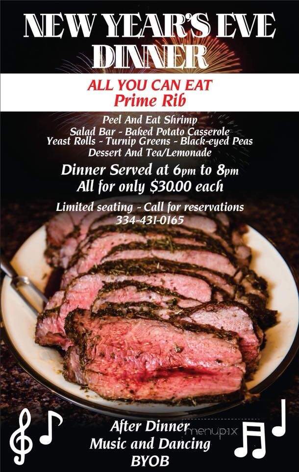 Camp House - Safford, AL menu_pic