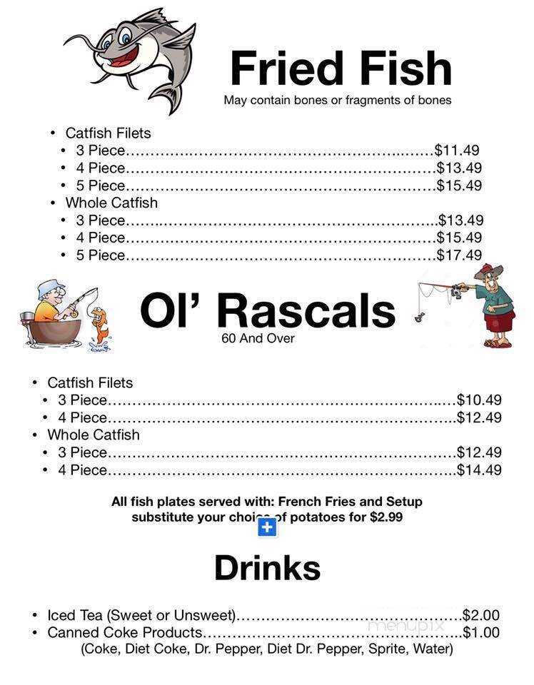 Rascals Restaurant - Vivian, LA