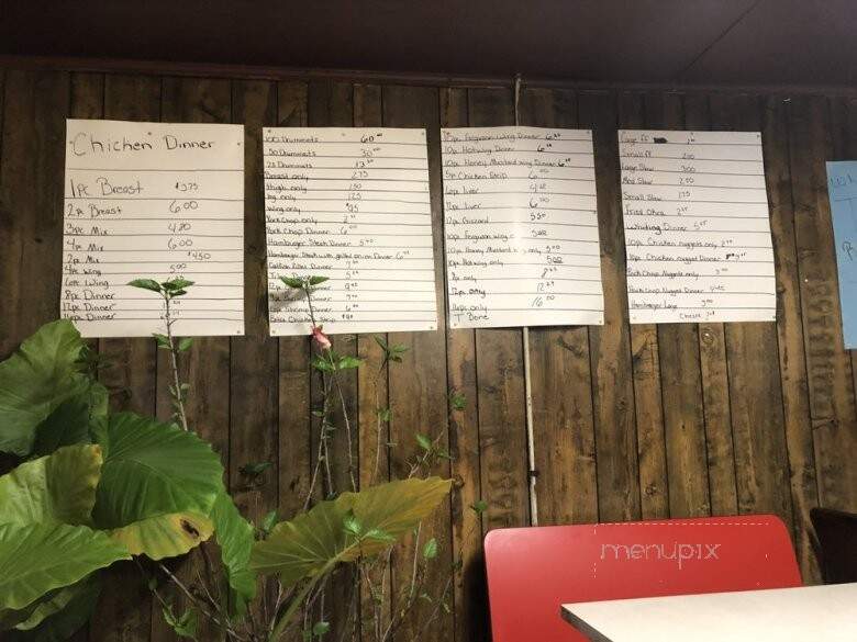 Ferguson's Snack Shack - Lincolnton, GA menu_pic