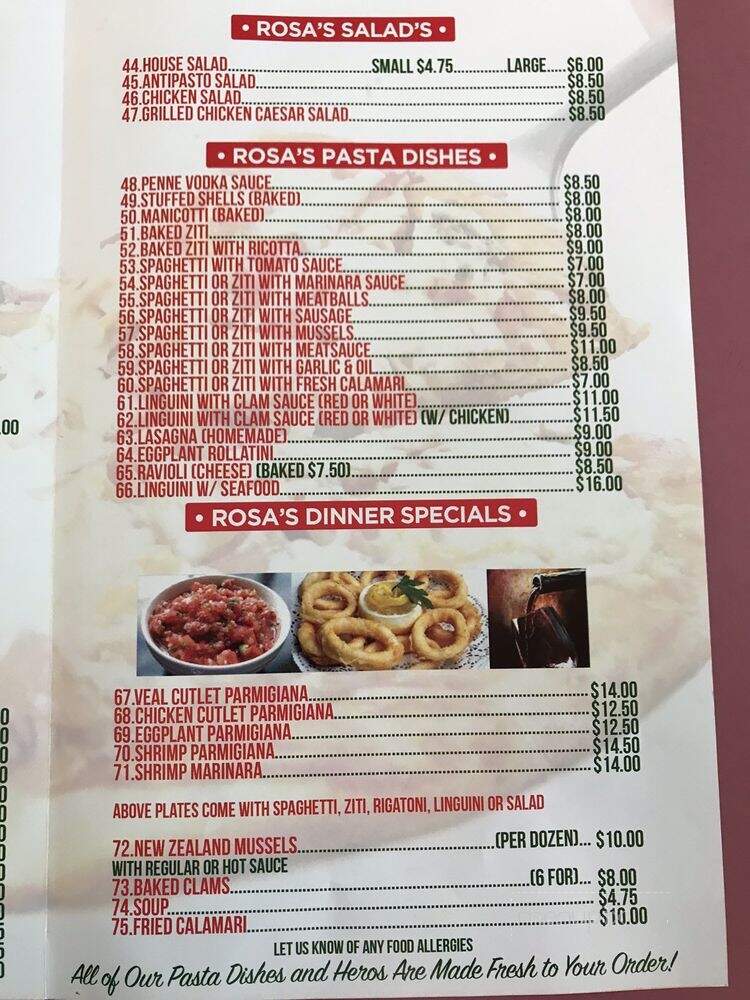 Rosa's Pizza - Maspeth, NY