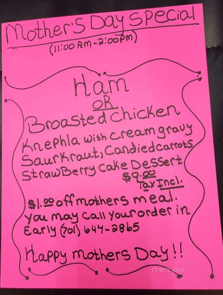 Kulm Tasty Treats - Kulm, ND menu_pic