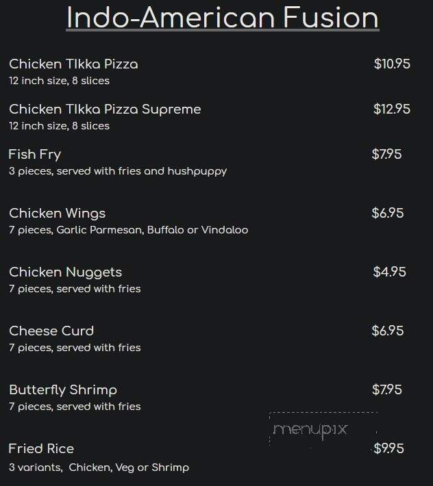 Taste of India - Texarkana, TX menu_pic