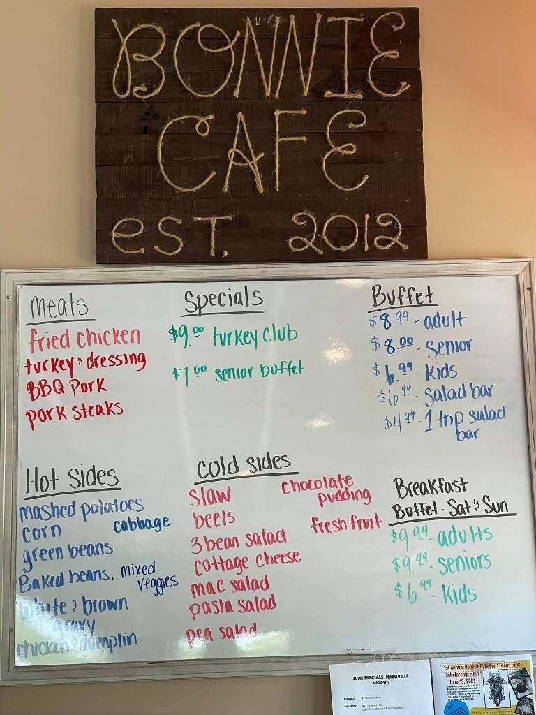 Bonnie Cafe - Nashville, IL