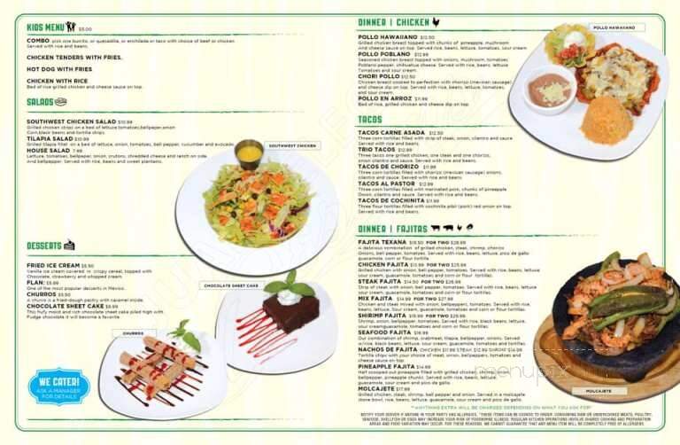 Ernestos Mexican Cuisine - La Grange, KY menu_pic