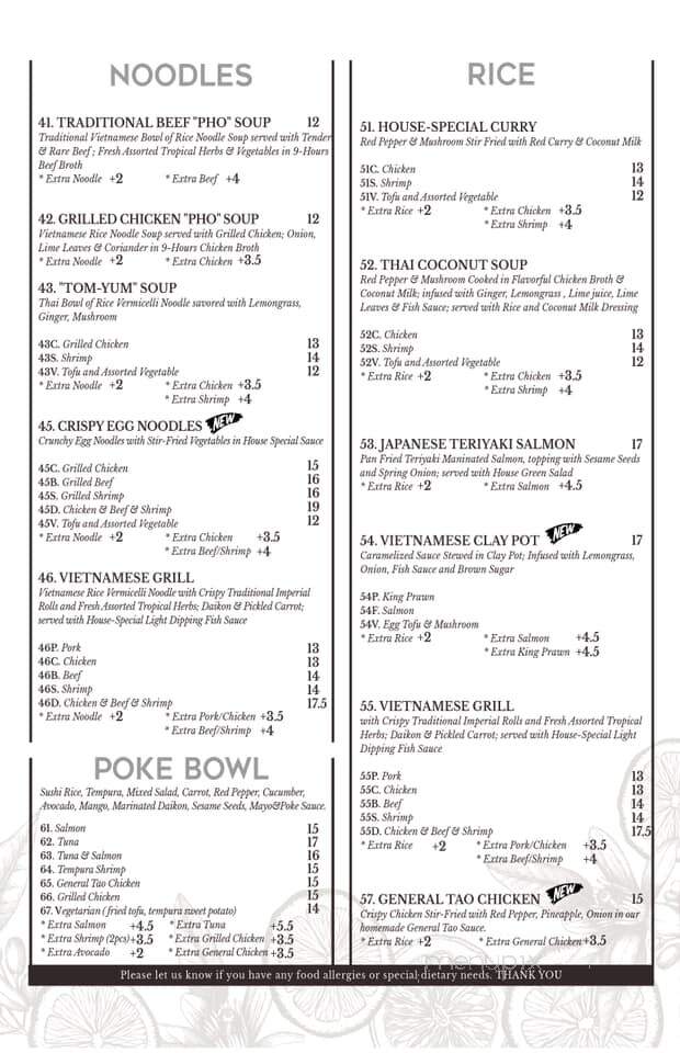 Lime Griffintown - Montreal, QC menu_pic