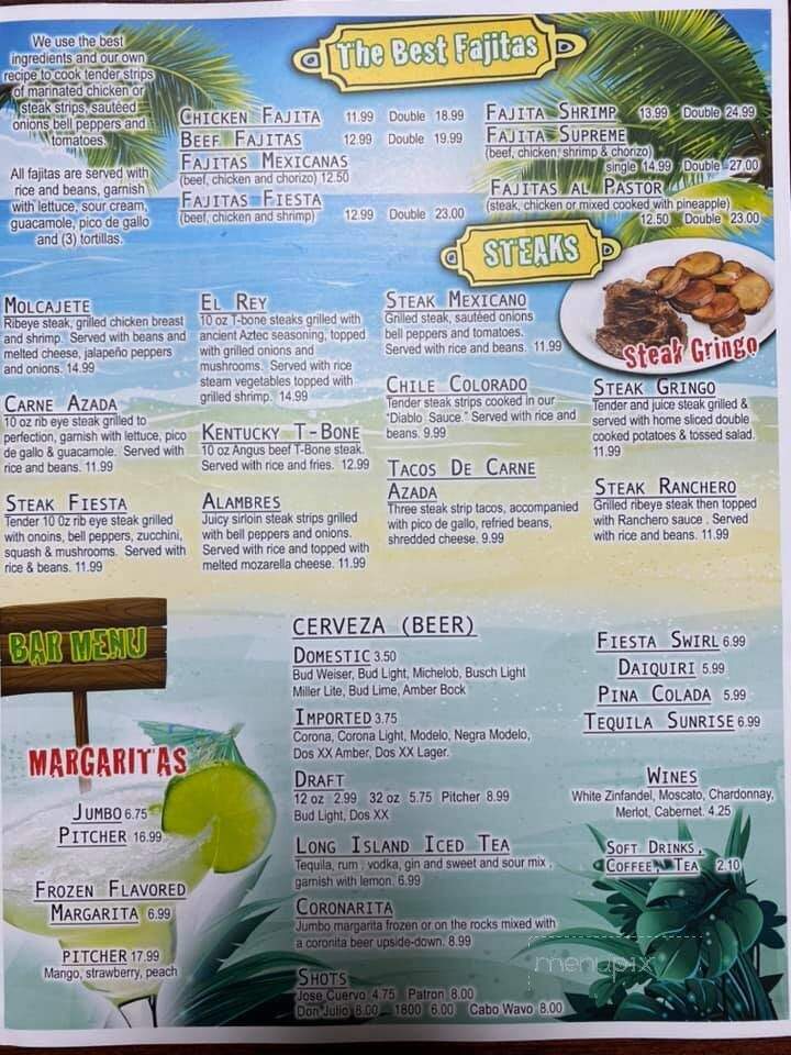 Fiesta Acapulco - Dawson Springs, KY menu_pic