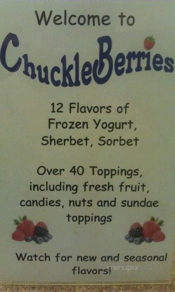 ChuckleBerries - Liverpool, NY menu_pic