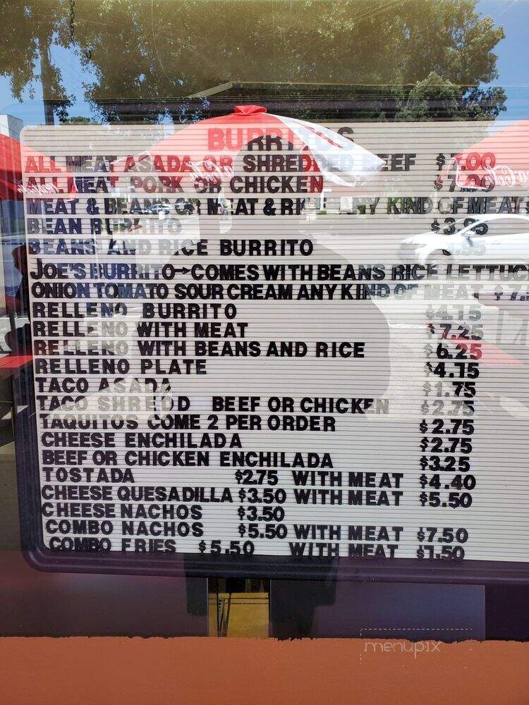 Joe's Mexican Food - Fontana, CA